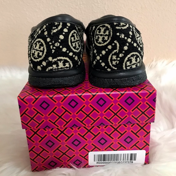 Tory Burch T MONOGRAM BUDDY SHEARLING LOAFER Size 8.5,9,10 - Picture 6 of 16